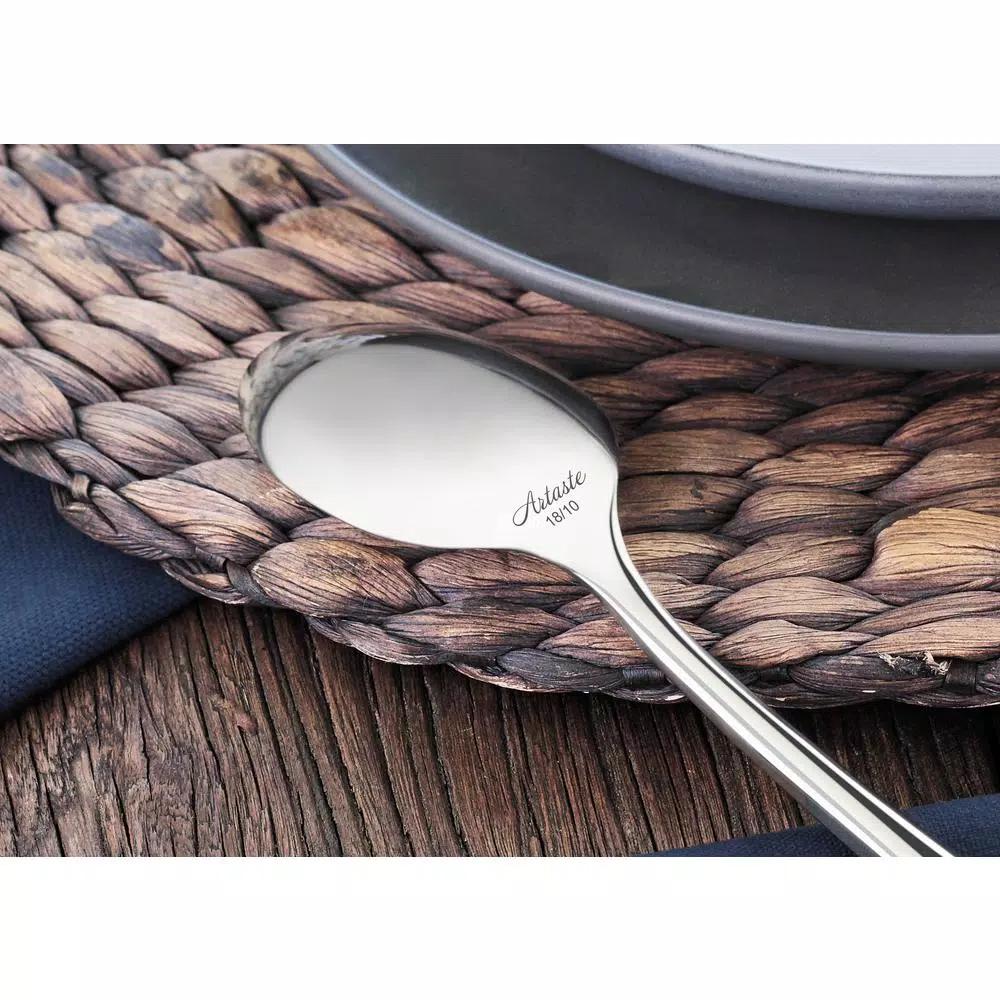 Artaste Rain II 12-Piece 18/10 Stainless Steel Teaspoon Set