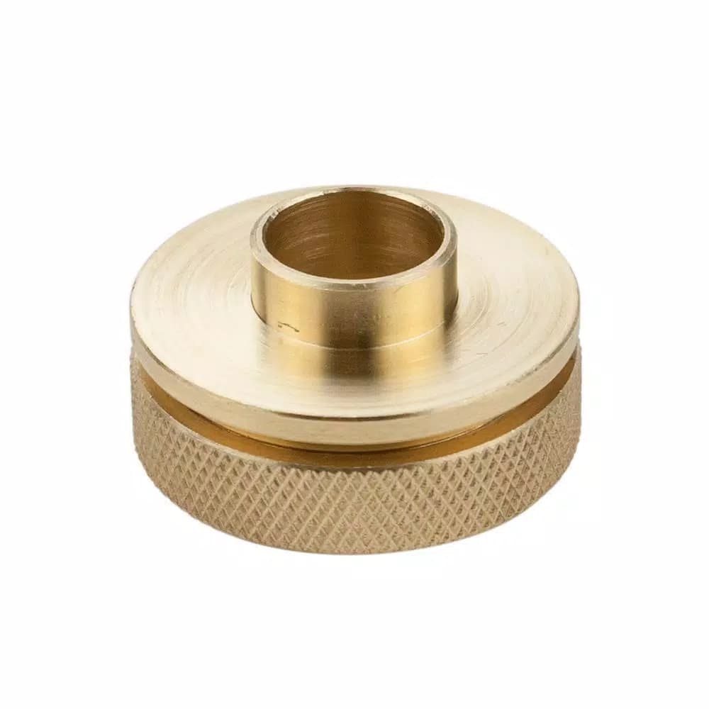 POWERTEC Short Shank Guide Bushing and Nut Set for Porter-Cable Style Router Bases