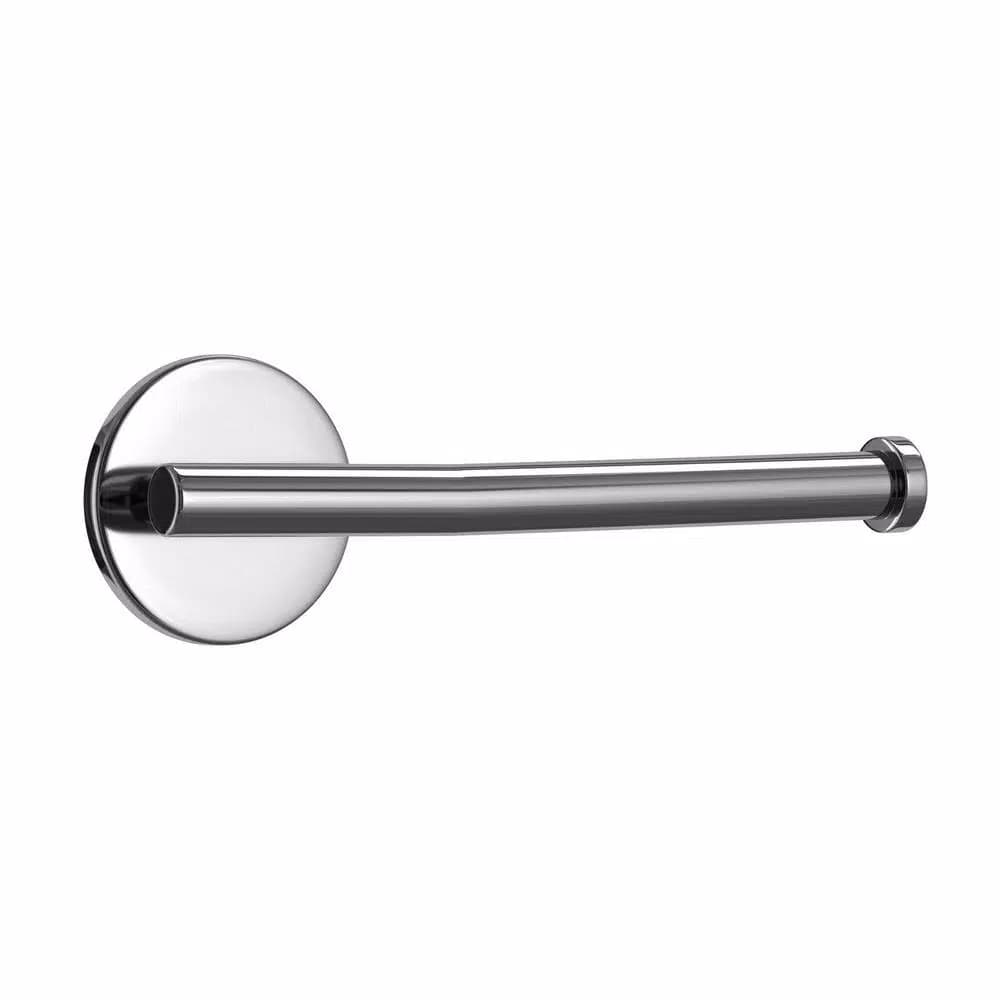 Glacier Bay Dorset Single Post Toilet Paper Holder, Chrome