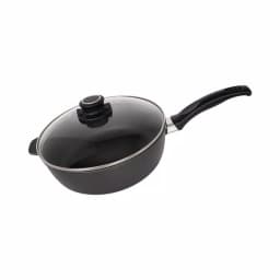 Swiss Diamond Swiss Titan 3.2 Qt. Titanium Nonstick Saute Pan with Glass Lid, Gray thumbnail 1