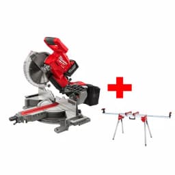 Milwaukee M18 FUEL 10 in. Dual Bevel Sliding Compound Miter Saw Kit with Miter Stand thumbnail 1