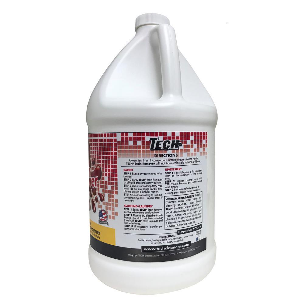 TECH Stain Remover, 128 oz. Liquid Fabric & Carpet Cleaner