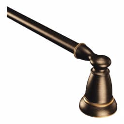 MOEN Banbury 18 in. Single Towel Bar in Mediterranean Bronze thumbnail 2