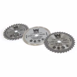 WEN 4.2 Amp 3-3/8 in. Plunge Cut Compact Circular Saw with Laser Guide and Carrying Case thumbnail 6