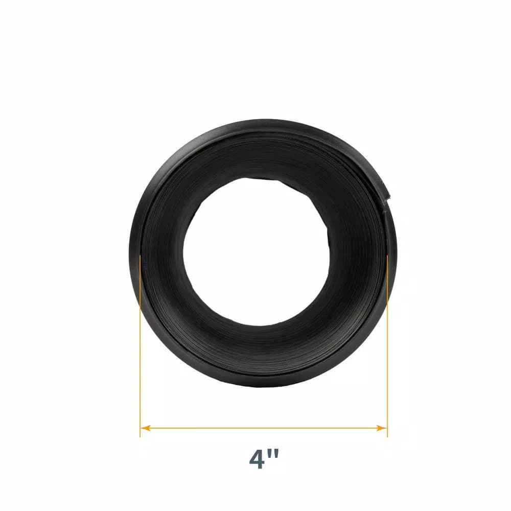 POWERTEC 4 in. Flexible Dust Collection Hose, Expandable Polypropylene Extraction Hose