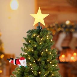 Mr. Christmas Flying Santa Animated Tree Topper with LED Star thumbnail 3