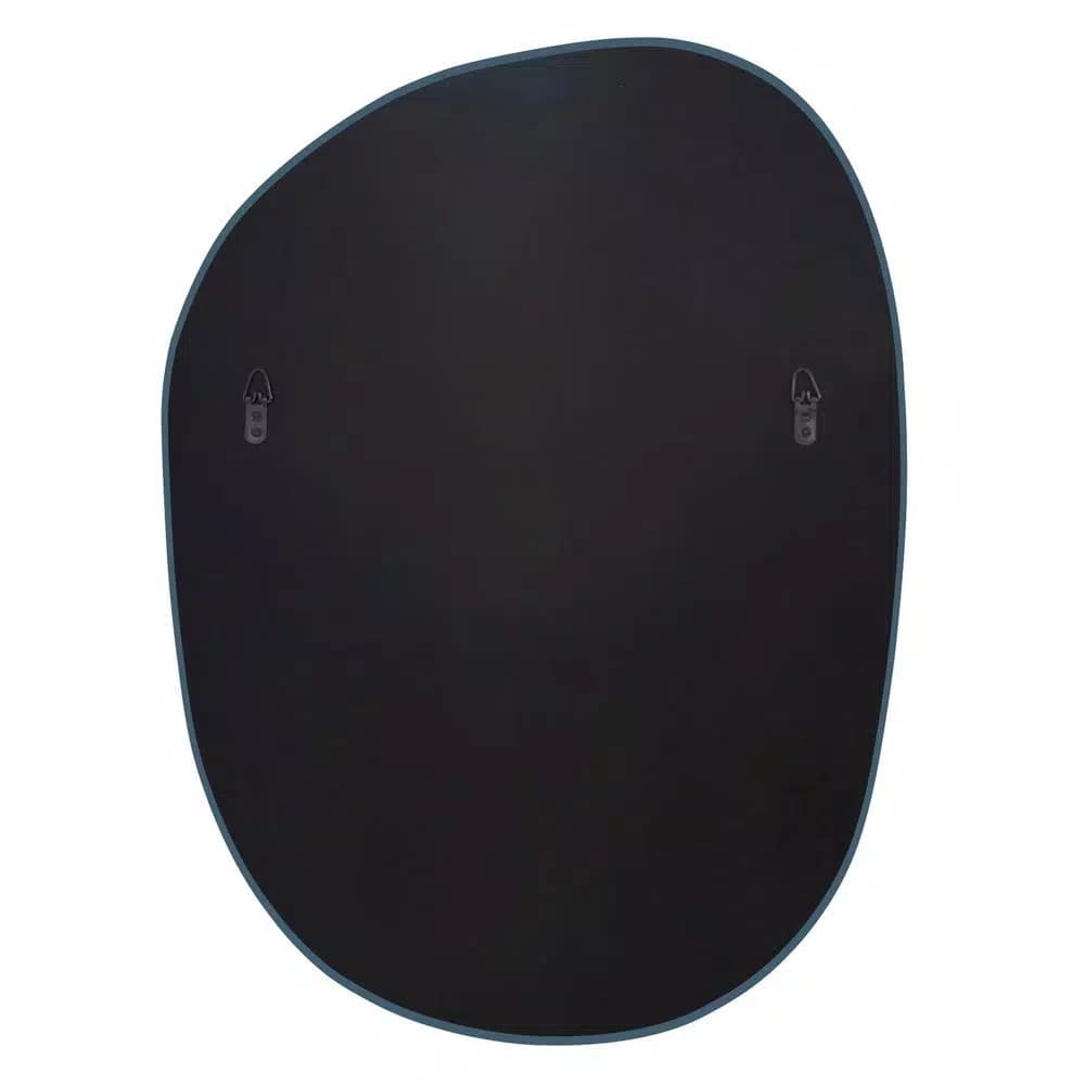 Unbranded Medium Oval Beveled Glass Frameless Accent Mirror, 18 in. x 24 in.