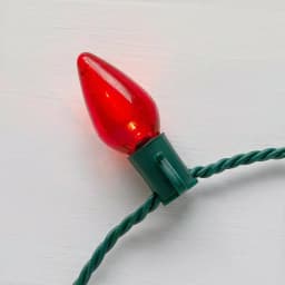 Home Accents Holiday 50 Light Super Bright C9 LED Multi-Color Smooth Constant On Light String (Set of 2) thumbnail 4