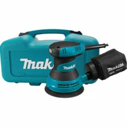 Makita 5 in. Corded Random Orbital Sander with Dust Bag and Hard Case, 3 Amp thumbnail 1
