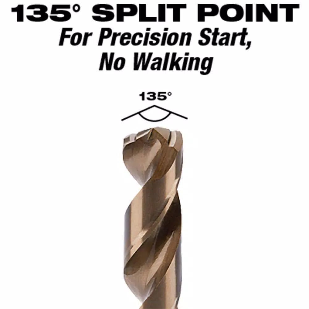 Milwaukee Red Helix 9/32 in. Cobalt Twist Drill Bit
