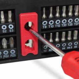 Best Value 51-Piece Screwdriver and Bit Set with Chrome Vanadium Steel Magnetic Tips thumbnail 8