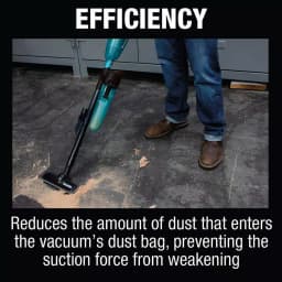 Makita White Cyclonic Vacuum Attachment for Makita 18V LXT and 12V Max CXT Vacuums thumbnail 3