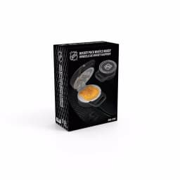 Pangea Brands NHL Hockey Puck Waffle Maker, Black Electric Grille thumbnail 2