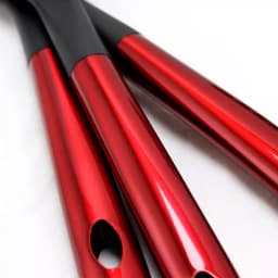 Better Chef 6-Piece Nylon and Stainless Steel Kitchen Utensil Set, Red thumbnail 2