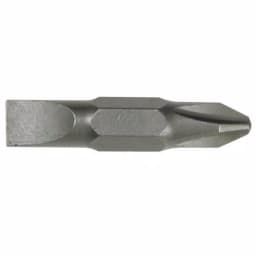 Klein Tools #2 Phillips and 1/4 in. Slotted Replacement Bits, 2-Piece Set thumbnail 1