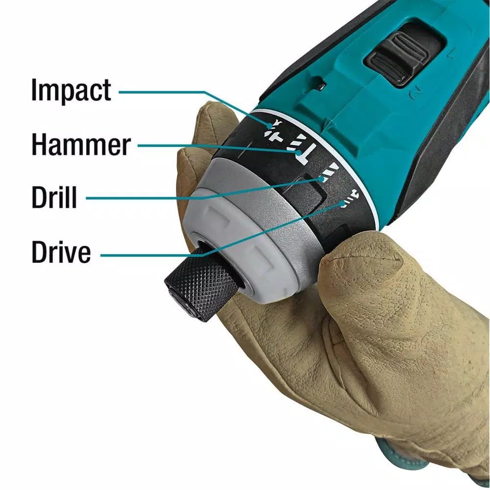 Makita 18V LXT Brushless 4-Function Hybrid Impact Hammer Driver Drill (Tool Only)