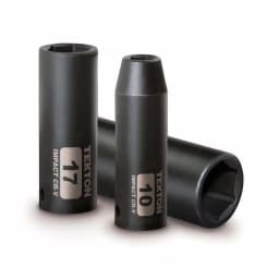 TEKTON 3/8 in. Drive 10-19 mm 6-Point Deep Impact Socket Set, 8-Piece Metric thumbnail 2