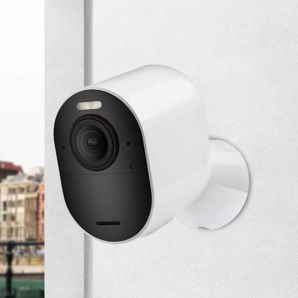 Wasserstein Magnetic Wall Mount for Arlo Ultra 2, Ultra, Pro 4, and Pro 3 (3-Pack, White)