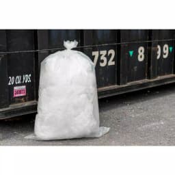 Plasticplace 3.0 mil Clear Contractor Trash Bags, 55-60 Gal, 38 in. x 58 in., 50-Case Pack thumbnail 1