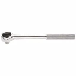 Klein Tools 1/2 in. Drive Alloy Steel Ratchet, 10 in. thumbnail 1
