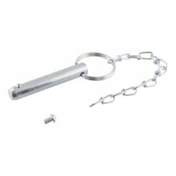 CURT Replacement 9/16" Swivel Jack Retainer Pin with 3-1/2" Chain thumbnail 1