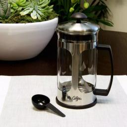 Mr. Coffee Daily Brew 4-Cup Stainless Steel Coffee Press, 38 oz. thumbnail 3