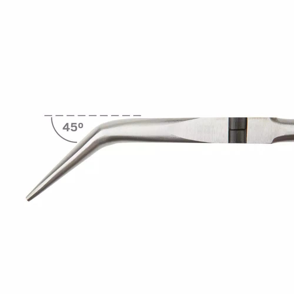 TEKTON 4-Piece Long Reach Pliers Set with Chrome Vanadium Steel