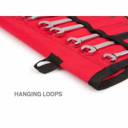 TEKTON 12-Piece Metric Flex-Head Ratcheting Combination Wrench Set with Pouch, 8-19 mm thumbnail 11