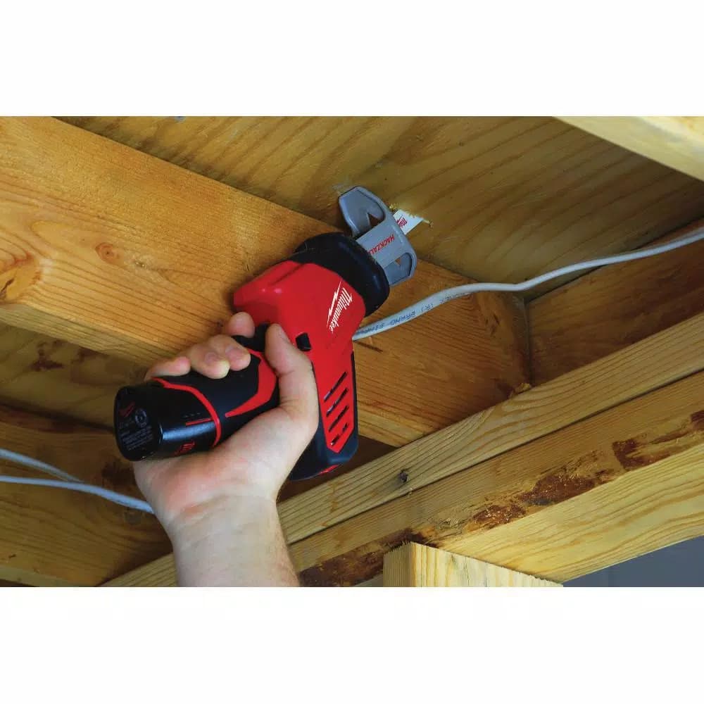Milwaukee M12 FUEL Surge 12V Brushless 1/4 in. Hex Impact Driver Kit with M12 HACKZALL Reciprocating Saw