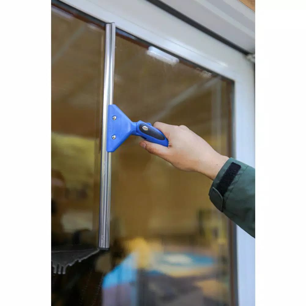 Ettore ProSeries 18 in. Super System Window Squeegee with Ettore Professional Grade Rubber