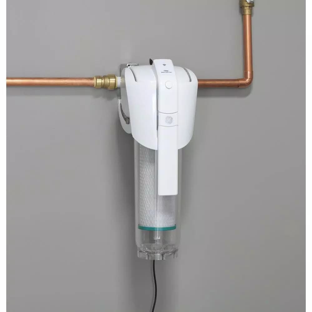 GE Smart Whole House Water Filtration System with Wi-Fi and Push-to-Connect Fittings