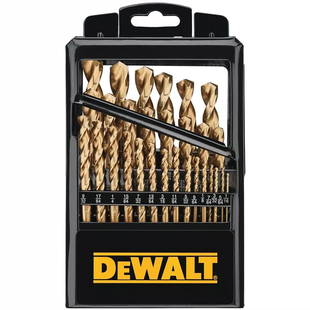 DEWALT 137-Piece Mechanics Tool Set with Bonus 29-Piece Cobalt Drill Bit Set
