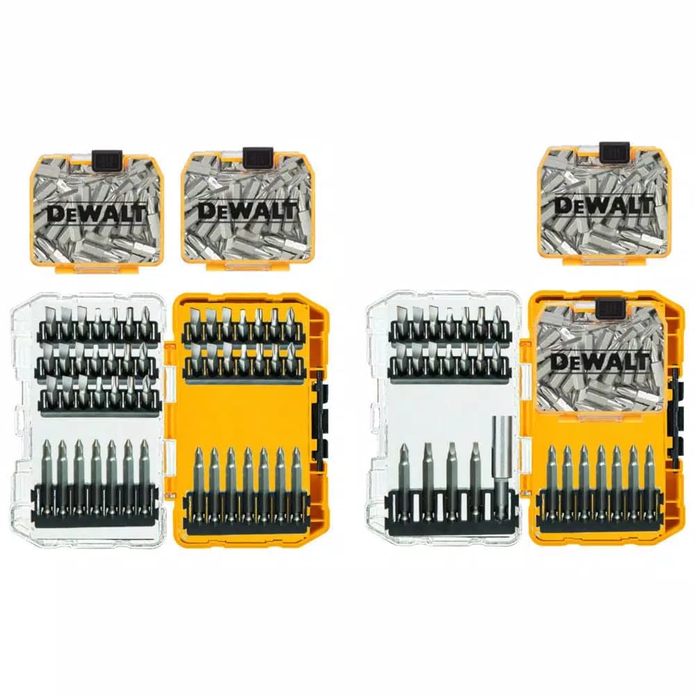 DEWALT 200-Piece Steel Screwdriving Bit Set with Carrying Case