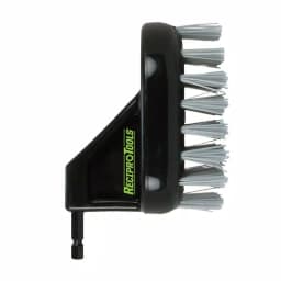 ReciproTool Nylon Scrub Brush Offset Accessory for Universal Reciprocating Saw Adapters thumbnail 2