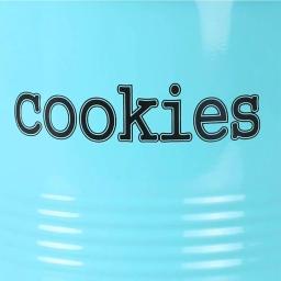 Home Basics Vintage Style Blue Tin Cookie Jar - 14.2 oz Metal Food Storage Container thumbnail 2