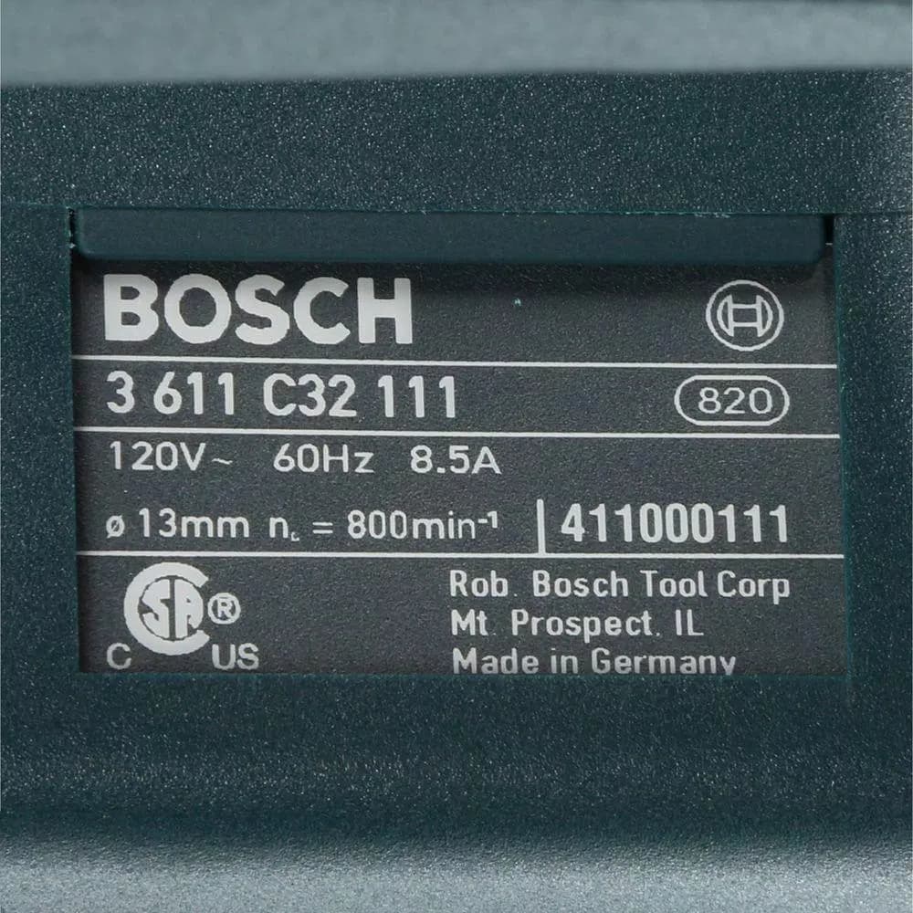 Bosch 8.5 Amp 1-1/4 in. SDS-Plus Corded Variable Speed Rotary Hammer Drill with Case