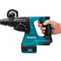 Makita 18V LXT Brushless Angle Grinder, SDS-Plus Rotary Hammer & 2 Gal. Vacuum Starter Kit thumbnail 5