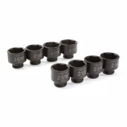 TEKTON 3/4 in. Drive 6-Point Shallow Impact Socket Set, 8-Piece thumbnail 3
