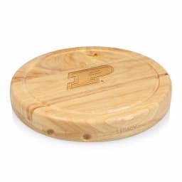 TOSCANA Purdue Boilermakers Circo Rubberwood Cheese Board Set with 4 Stainless Steel Tools thumbnail 1
