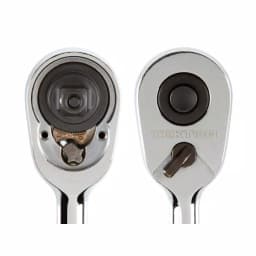 Tekton 1/4 in. Drive 3 in. 90-Tooth Quick-Release Stubby Ratchet thumbnail 2