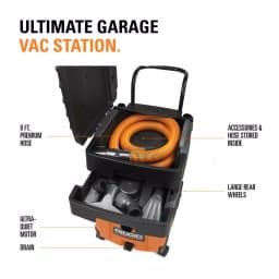 RIDGID 11 Gal. 6.5 Peak HP Smart Cart Wet/Dry Shop Vacuum with Fine Dust Filter thumbnail 3