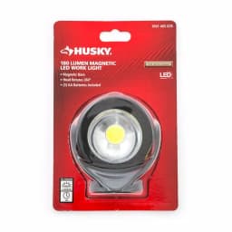 Husky Magnetic LED Work Light, 180 Lumens, 360° Pivoting Head thumbnail 2