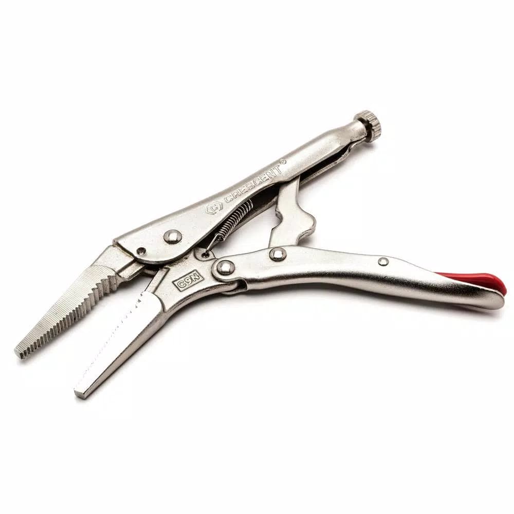 Crescent 5-Piece Locking Plier Set, Nickel-Plated Hand Tools