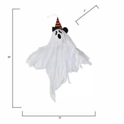 Worth Imports 28 in. Halloween Light Up Hanging Ghost Set of 2 with Multi-Color LED Lights thumbnail 2