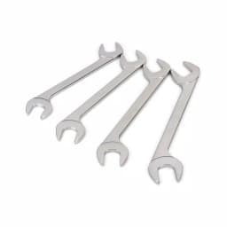 TEKTON 4-Piece Angle Head Open End Wrench Set, 1-1/16 in. to 1-1/4 in. thumbnail 1