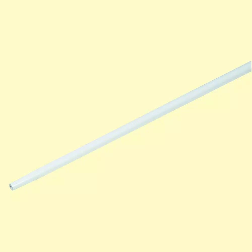 Carlisle 60 in. White Plastic Tapered Handle for Brooms and Squeegees (Case of 12)