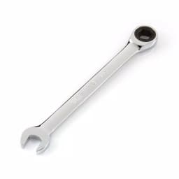TEKTON 7/16 in. Ratcheting Combination Wrench, 6-Point Box End, 72-Tooth Gear thumbnail 1