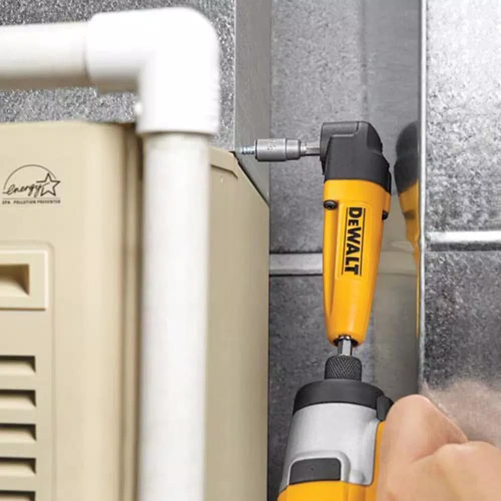 DEWALT Right Angle Drill Adapter for Tight Spaces