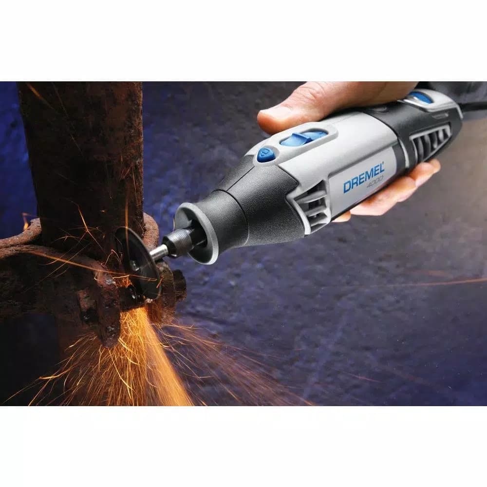 Dremel 4000 Series 1.6 Amp Variable Speed Corded Rotary Tool Kit with 30 Accessories and 2 Attachments