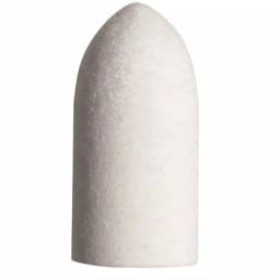 Dremel 3/8 in. Felt Polishing Cone Rotary Tool Accessory for Metal, Stone, Glass, and Ceramics thumbnail 1
